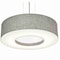 Afx Montclair 19'' Pendant - Grey Shade MCP1932MBSN-GY - alternate 1